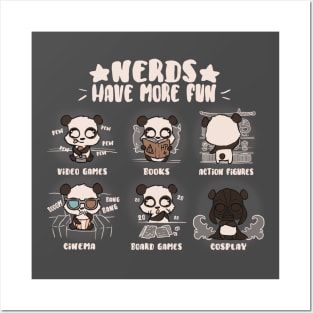 Nerds Have Fun Posters and Art